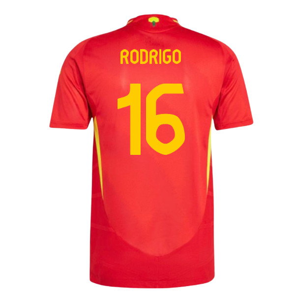 2024-2025 Spain Authentic Home Shirt (Rodrigo 16)-SoccerKits Hub | Buy Soccer Jerseys Online